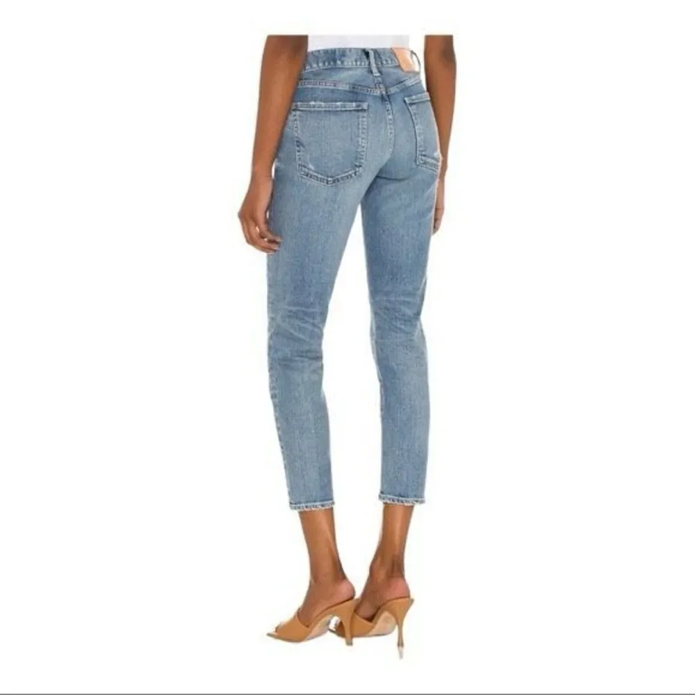✨Moussy vintage Denim Light Faded Blue Wash Edmond Skinny Jeans 27✨
